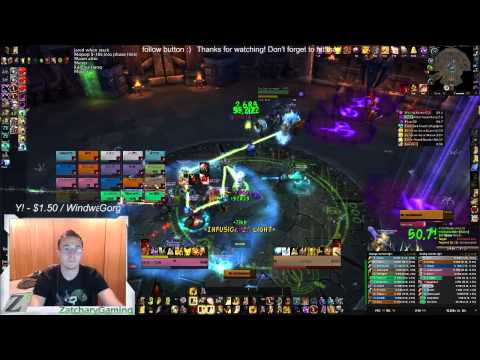 Mythic Hellfire Citadel - Hellfire High Council - Holy Paladin POV (Indestructible - Kel'thuzad)
