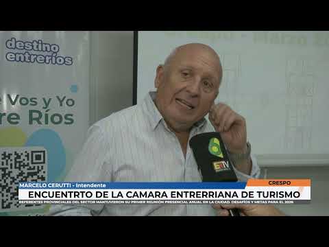 Crespo - Cámara entrerriana de turismo mantuvo su primer encuentro presencial en la ciudad