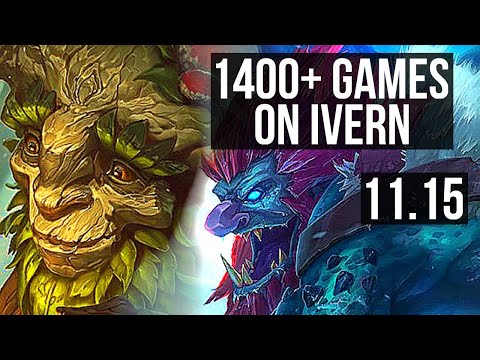 IVERN vs TRUNDLE (JUNGLE) | 6/1/21, 1400+ games, 1.0M mastery, Dominating | EUW Diamond | v11.15