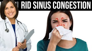 Take One Teaspoon at Night to Rid Sinus Congestion