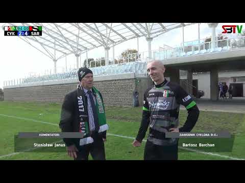 Wywiad z zawodnikiem Bartoszem Barchanem po meczu: Cyklon Rogoźnik 2:4 (0:2) Sarmacja Będzin