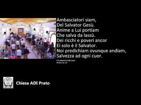 Live streaming di Chiesa ADI Prato 12/09/2021