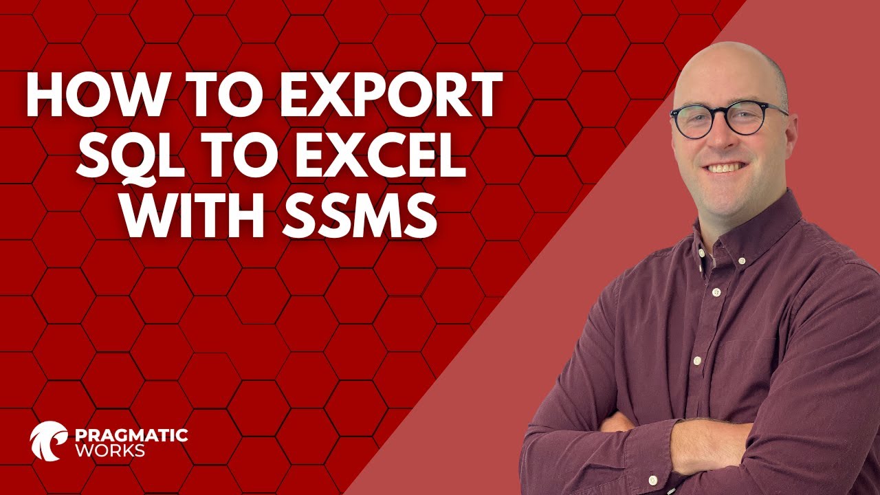 How To Export SQL to Excel with SSMS