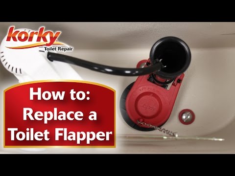 How to Replace a Toilet Flapper with Korky