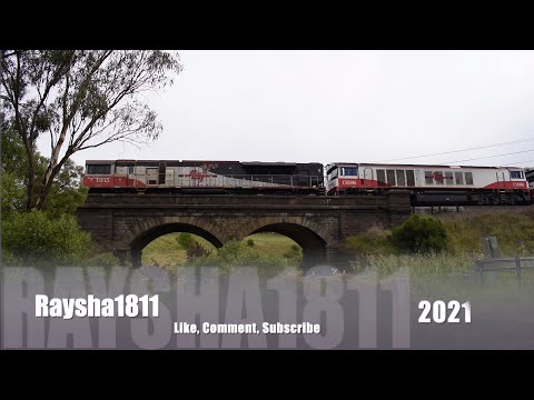 1PM9 - SCT015-CSR006-CSR012-SCT004 (SCT) Bluestone Bridge - Australian Trains by Raysha1811