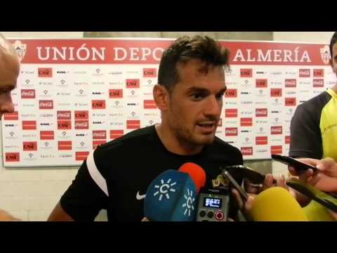 Esteban (UD Almería) antes de visitar al Sevilla (Liga BBVA)