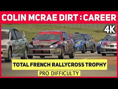 Colin McRae DiRT in 4K - Career - #19 Total French Rallycross Trophy - Pro Difficulty