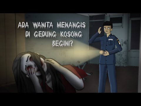 Malam Terakhir Jaga di Menara Saidah 3 #HORORMISTERI | Kartun Hantu