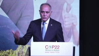 COP22: Salaheddine Mezouar