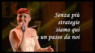 Bagnati dal sole Noemi Karaoke (Base al piano con testo) Sanremo 2014