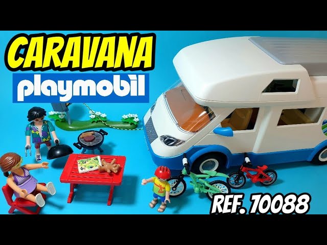 Vídeo relacionado con PLAYMOBIL Family Fun 70088 Caravana de Verano, A Partir de 4 años