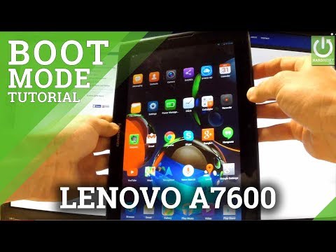 How to Enter Boot Mode in LENOVO A7600 - QUIT Boot Mode