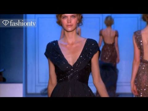 Elie Saab Show ft Anja Rubik - Paris Couture Fashion Week Fall 2011 | FashionTV - FTV