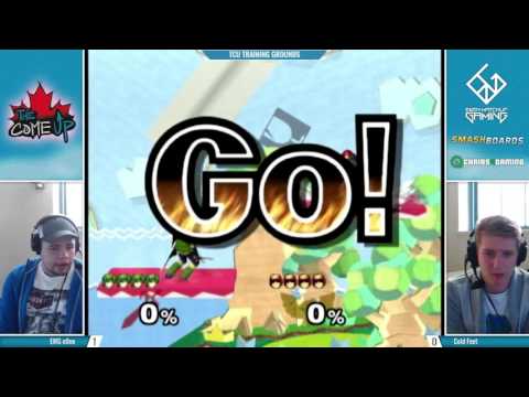 TCU 2016 Training Grounds - EMG n0ne (Falcon) vs Cold Feet (Marth) - SSBM