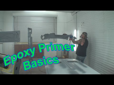 How To Use EPOXY PRIMER - Automotive Paint And Body Tech Tips & Tricks