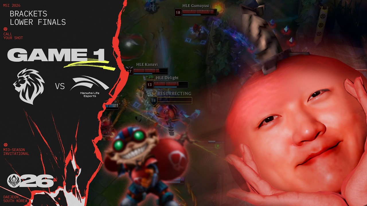 폭탄의 악마유시 | LYON vs HLE 게임 1 하이라이트 | MSI 2026