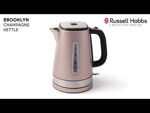 Russell Hobbs Brooklyn Kettle - Champagne | Betta Home Living