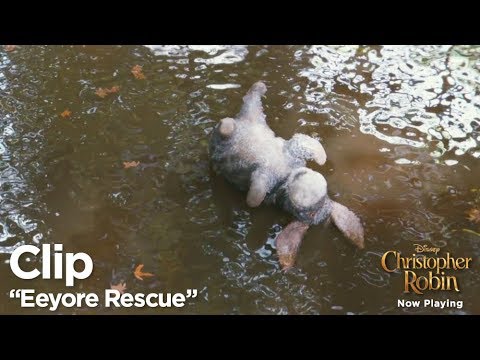 Christopher Robin "Eeyore Rescue" Clip