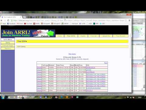 Importing LoTW confirmed QSLs into Logger32