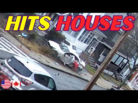 HOW DOES A SPEEDING CAR END UP IN SOMEONES HOUSE?