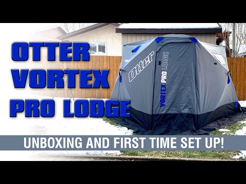 OTTER VORTEX PRO LODGE - UNBOXING & FIRST TIME SET UP!