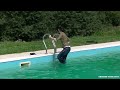 Girl Swims Fully Clothed In Public Pool