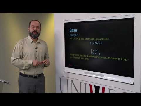 Álgebra Linear - Aula 06 - Base, mudança de base