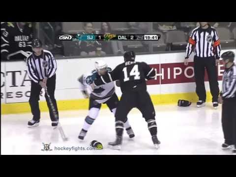 Devin Setoguchi vs Jamie Benn Nov 18, 2010