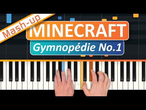 Minecraft meets Gymnopédie in epic piano mash-up!