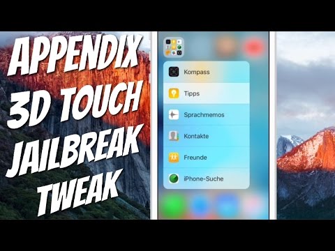 Appendix - Apps mit 3D Touch aus Ordnern starten - Cydia Jailbreak Tweak für iPhone & Co