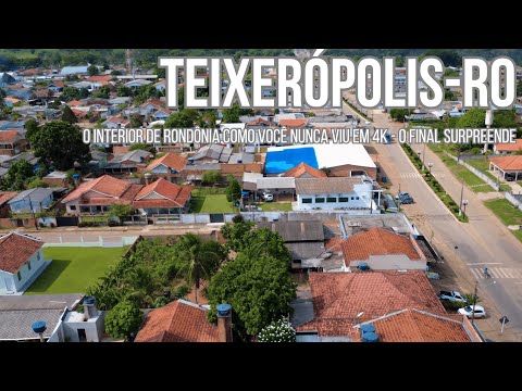 Teixeirópolis/RO 4K – A paz do interior em imagens aéreas incríveis