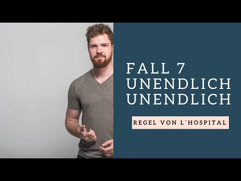 Grenzwert berechnen mit Regel von L'Hospital | Fall 7: Unendlich - Unendlich (Beispielaufgabe)