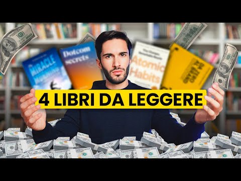 4 LIBRI da leggere  per GUADAGNARE 10K EURO al mese online