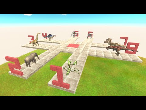 All Units Battle Royale Sky Arena Championship - Animal Revolt Battle Simulator