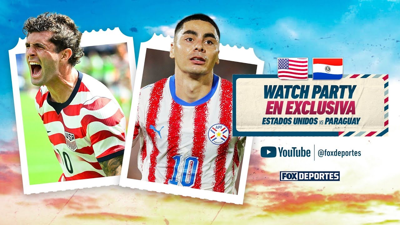 USA 🇺🇸 vs PARAGUAY 🇵🇾 | Watch Party EN VIVO | #FiebreDeFutbol