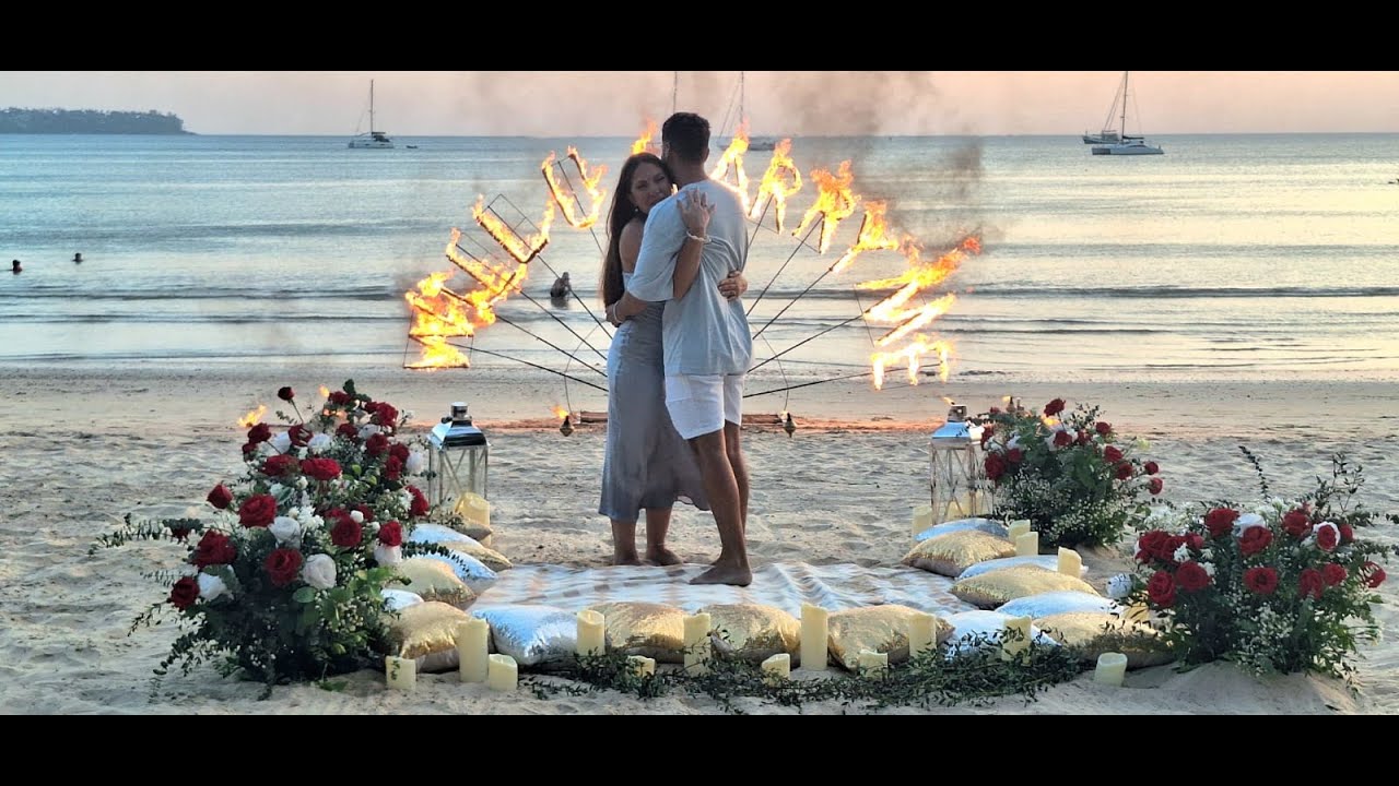 Phuket's Best Engagement on the beach - ИНДИВИДУАЛЬНЫЕ ОПЫТЫ ТАИЛАНДА