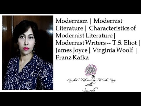 Modernism |modernist literature |modernist writers -T.S. Eliot |James Joyce| Virginia Woolf #ugcnet