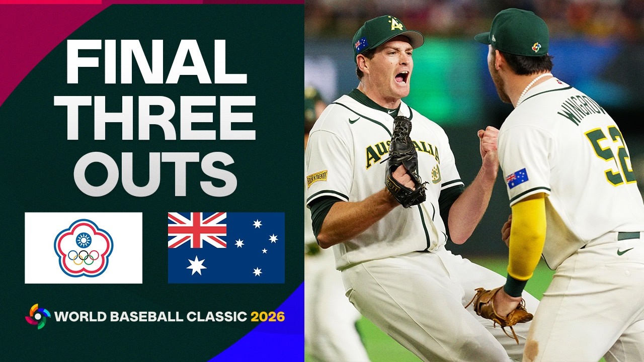 Winning for the Land Down Under! Australia takes the 2026 World Baseball Classic opener 🌏