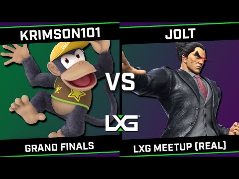lxg meetup (real) - GRAND FINALS - Krimson101 (Diddy Kong) vs Jolt (Kazuya)