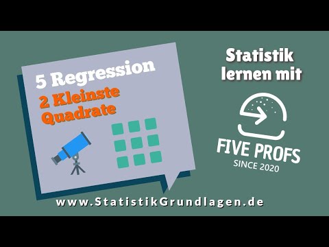 5.2 Regression | Methode der kleinsten Quadrate