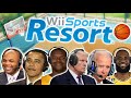 US Presidents Play Wii Sports Basketball 4 Ft Lebron Shaq And Charles Barkley