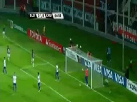 Gol de Gentiletti San Lorenzo vs Cruzeiro 1-0 Copa Libertadores 07-05-2014