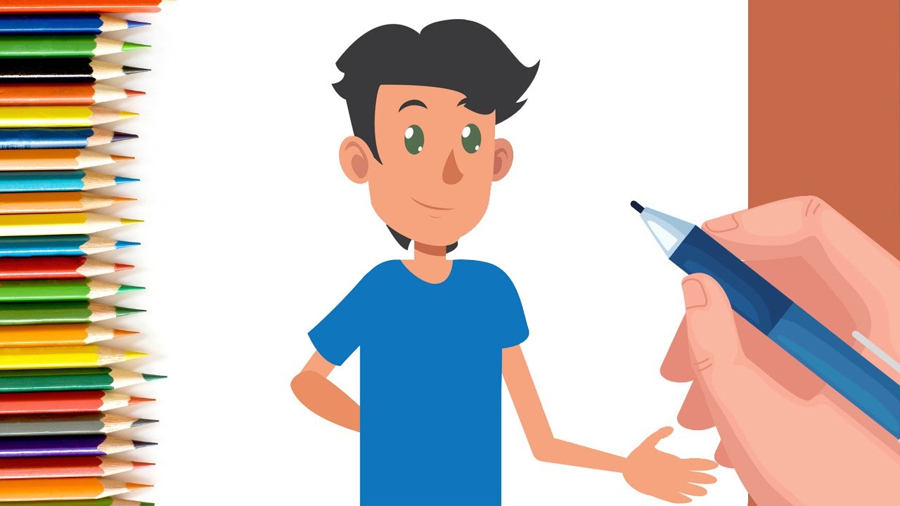 How to draw Draw a Teen Boy