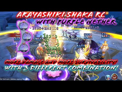Saint Seiya: Awakening (KOTZ) - Arayashiki Shaka Repair Cloth + Purple Nether! 3 Lineup Combination!