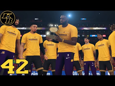 NBA 2K21 MyCAREER Mamba Forever | NBA WESTERN CHAMPIONS LOS ANGLES LAKERS | Ep.42