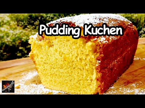 Schneller Pudding Kuchen,  fluffig und saftig,  einfach lecker 😋