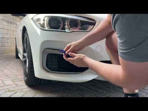 How to remove BMW 140i front canards