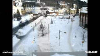 preview picture of video 'Janske Lazne webcam time lapse 2011-2012'