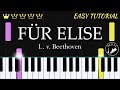 Beethoven Fur Elise Easy Piano