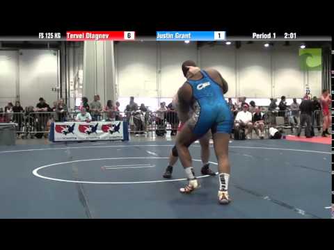 Mens FS FS 125 KG - Tervel Dlagnev vs. Justin Grant